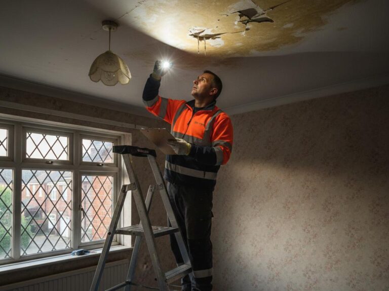 Roof Leak & Ceiling Water Damage Restoration